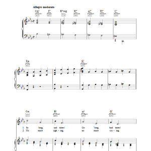 Milton Ager Happy Days Are Here Again Musik Noten - Piano, Vocal & Guitar Chords - 150001-0