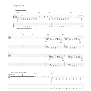 Ministry Animosity Musik Noten - Guitar Tab - 150070-0