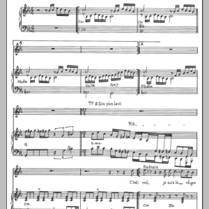 Mort Shuman Le Negre Blanc Musik Noten - Piano & Vocal - 116522-0