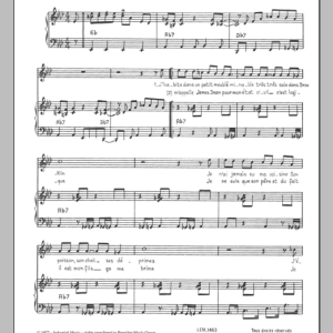 Mort Shuman Le Pere De James Dean Musik Noten - Piano & Vocal - 116524-0