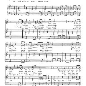 Mort Shuman Le Souffleur De Verre Musik Noten - Piano & Vocal - 116653-0