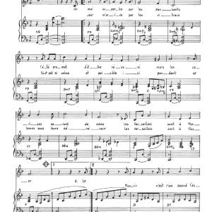 Mort Shuman Les Versaillais Sont A Passy Musik Noten - Piano & Vocal - 116657-0