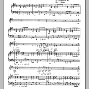 Mort Shuman Melinda Musik Noten - Piano & Vocal - 116572-0