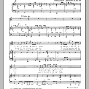 Mort Shuman Moi Je Joue De La Trompinette Musik Noten - Piano & Vocal - 116528-0