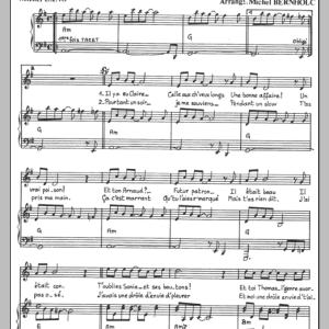 Mort Shuman On N'a Rien Oublie Musik Noten - Piano & Vocal - 116573-0