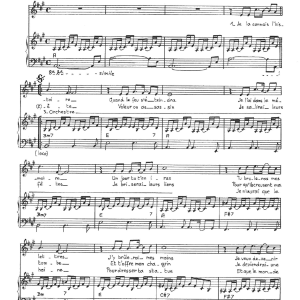 Mort Shuman Quand Tu M'aimeras Moins Musik Noten - Piano & Vocal - 116670-0