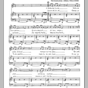 Mort Shuman Quand Un Homme Devient Fou Musik Noten - Piano & Vocal - 116721-0