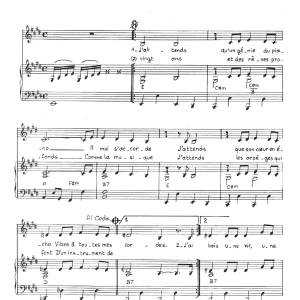 Mort Shuman Que La Danse Danse Musik Noten - Piano & Vocal - 116671-0