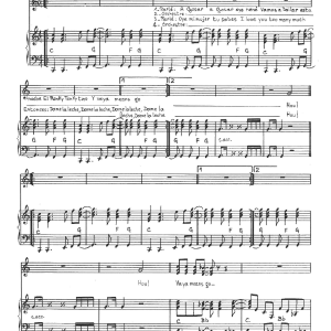 Mort Shuman Ronky Tonky Two Musik Noten - Piano & Vocal - 116674-0