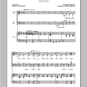 Moses Hogan Good News, The Chariot's Comin' Musik Noten - SATB Choir - 98243-0