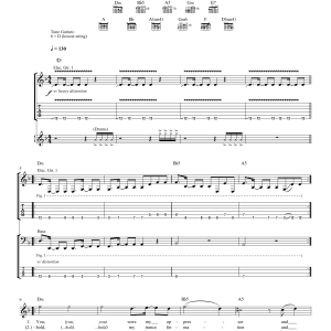 Muse The Handler Musik Noten - Guitar Tab - 160858-0