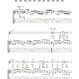 Muse Unintended Musik Noten - Piano Chords/Lyrics - 117193-0