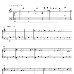Mychael Danna Lawyer Reconnaissance (from Devil's Knot) Musik Noten - Piano Solo - 124031-0