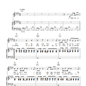 Mystery Jets Two Doors Down Musik Noten - Guitar Chords/Lyrics - 116778-0