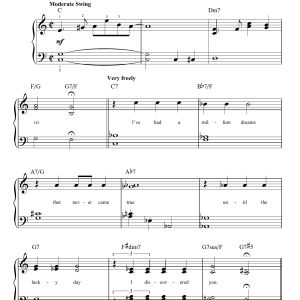 Nacio Herb Brown You Stepped Out Of A Dream Musik Noten - Piano, Vocal & Guitar Chords - 116498-0