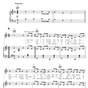 Nat D. Ayer Another Little Drink Wouldn't Do Us Any Harm Musik Noten - Piano, Vocal & Guitar Chords - 122790-0