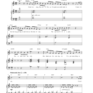 Neil Bartram I'm Allergic To Cats (from The Theory Of Relativity) Musik Noten - Piano & Vocal - 174899-0