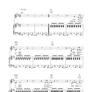 Newton Faulkner Dream Catch Me Musik Noten - Easy Piano - 101536-0
