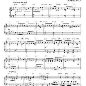 Nilsson As Time Goes By [Jazz version] Musik Noten - Piano Solo - 178402-0