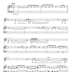 Nina Simone For All We Know Musik Noten - Piano & Vocal - 154706-0