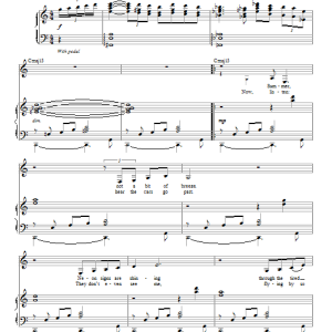 Nina Simone Night Song Musik Noten - Piano & Vocal - 154711-0