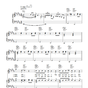 Noel Gallagher's High Flying Birds The Death Of You And Me Musik Noten - Piano, Vocal & Guitar Chords - 110783-0