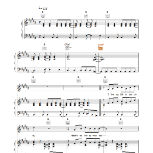 Oasis Rock 'n' Roll Star Musik Noten - Beginner Piano - 105950-0