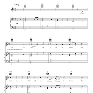 Old English Air Wassail, Wassail Musik Noten - Piano, Vocal & Guitar Chords - 155059-0