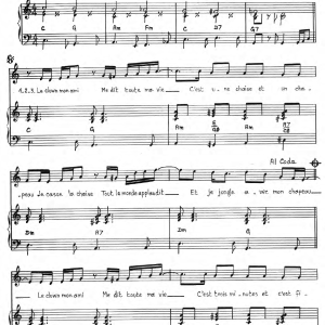 Olivier Delorme Le Clown Mon Ami Musik Noten - Piano & Vocal - 119734-0