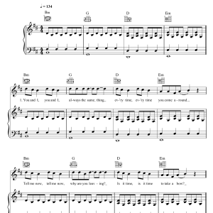 Olly Murs Hope You Got What You Came For Musik Noten - Piano, Vocal & Guitar Chords - 120272-0