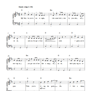 Olly Murs In Case You Didn't Know Musik Noten - Easy Piano - 117027-0