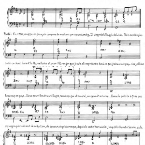 Omar Sharif La Marseillaise Musik Noten - Piano & Vocal - 119767-0