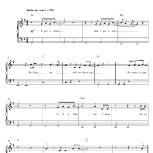 One Direction 18 Musik Noten - Piano, Vocal & Guitar Chords - 157514-0