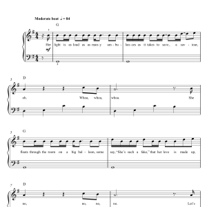One Direction Girl Almighty Musik Noten - Piano, Vocal & Guitar Chords - 157544-0