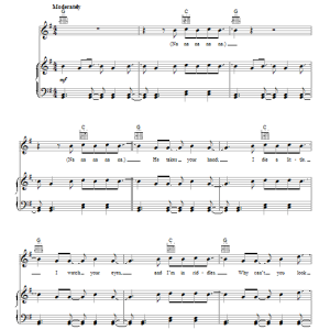 One Direction I Wish Musik Noten - Easy Piano - 152257-0