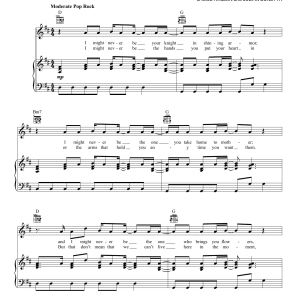 One Direction Perfect Musik Noten - Piano, Vocal & Guitar Chords - 162672-0