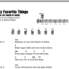 Oscar Hammerstein II My Favorite Things Musik Noten - Ukulele Chords/Lyrics - 92773-0