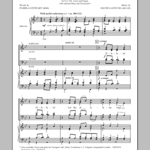 Pamela Stewart Let The Alleluias Ring! (Introit And Benediction) Musik Noten - SATB Choir - 150496-0