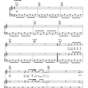 Paramore Future Musik Noten - Piano, Vocal & Guitar Chords - 150367-0