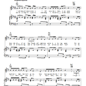 Paramore Grow Up Musik Noten - Piano, Vocal & Guitar Chords - 150359-0