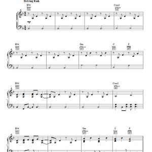 Paramore Part II Musik Noten - Piano, Vocal & Guitar Chords - 150382-0