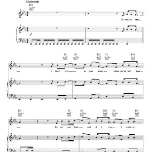 Paramore Proof Musik Noten - Piano, Vocal & Guitar Chords - 150368-0
