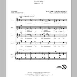 Paris Rutherford Hello, Young Lovers Musik Noten - SATB Choir - 98135-0