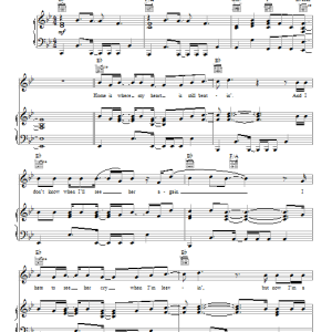 Parmalee Carolina Musik Noten - Piano, Vocal & Guitar Chords - 152135-0