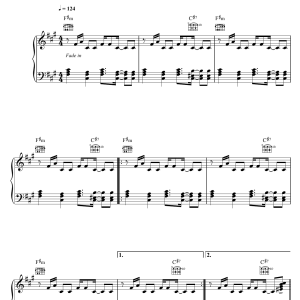 Parov Stellar Catgroove Musik Noten - Piano Solo - 120070-0