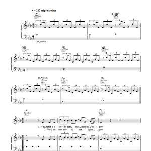 Passenger Feather On The Clyde Musik Noten - Piano, Vocal & Guitar Chords - 116813-0