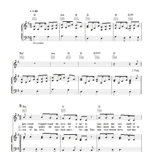 Passenger Life's For The Living Musik Noten - Piano, Vocal & Guitar Chords - 116788-0