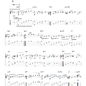 Pat Metheny New Year Musik Noten - Guitar Tab - 151154-0