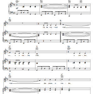 Patsy Cline The Wayward Wind Musik Noten - Ukulele - 151566-0