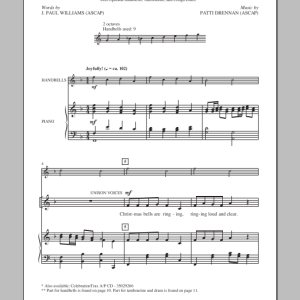 Patti Drennan Christmas Bells Are Ringing Musik Noten - 2-Part Choir - 151997-0
